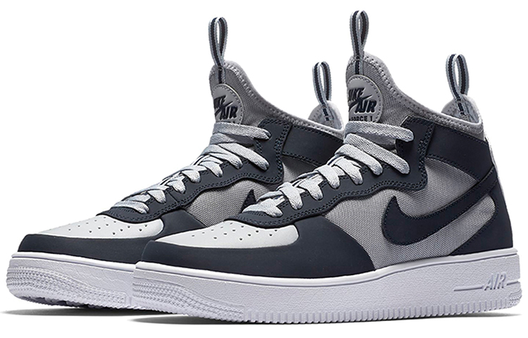 Lookbook Nike Air Force 1 Ultraforce Mid ''Gris''. 864014-006