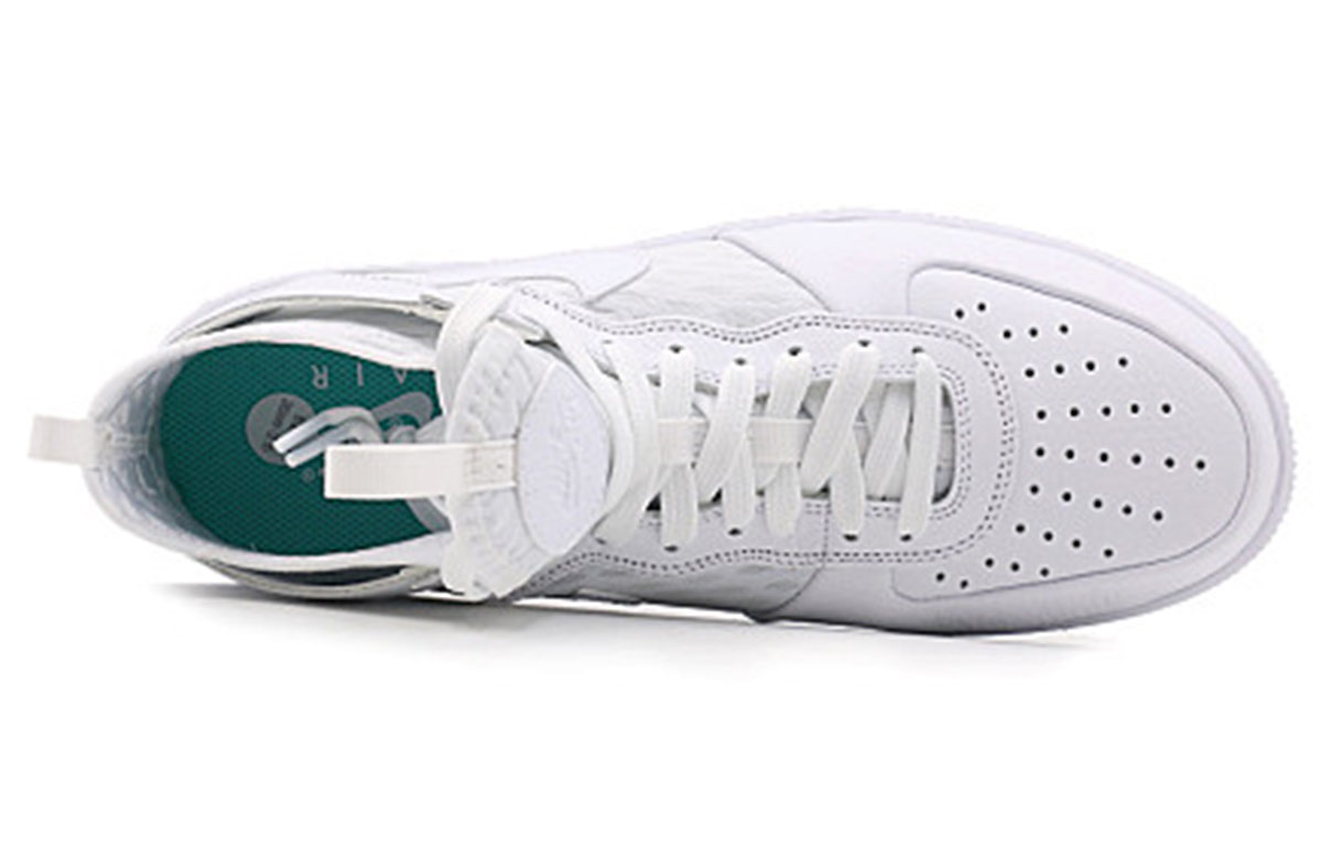 Shop Nike Air Force 1 Ultraforce Mid 'Triple White' 864014-100