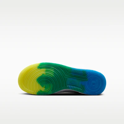 (JR) Nike Air Force 1 白色/湛藍/音速黃/金屬金 IR3538-100 Order (JR) Nike Air Force 1 白色/湛藍/音速黃/金屬金 IR3538-100