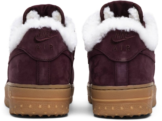 Kasut Nike Air Force 1 Winter 'Burgundy Crush' AV2874-600 Details for Kasut Nike Air Force 1 Winter 'Burgundy Crush' AV2874-600