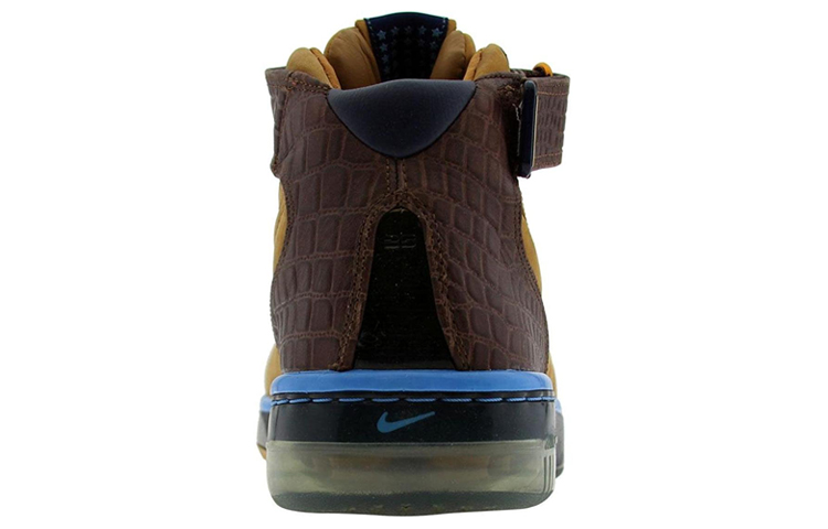 Lookbook 耐吉 高帮 復古籃球鞋 男款 棕黃藍