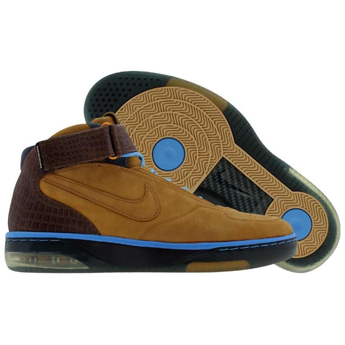 Shop 耐吉 高帮 復古籃球鞋 男款 棕黃藍