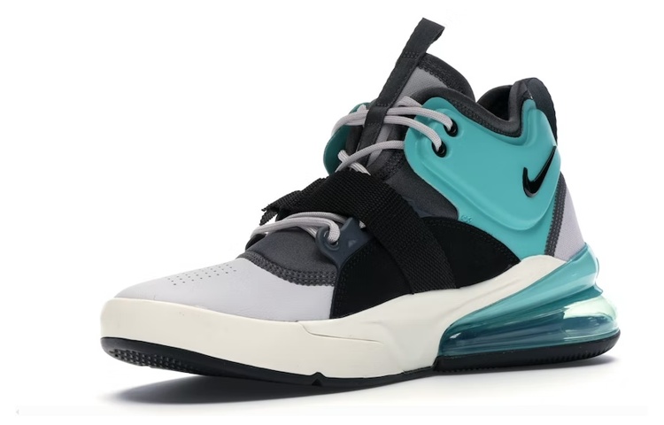 Lookbook 耐吉 Air Force 270 Hyper Jade 防滑耐磨減震 高筒 休閒運動鞋 男款 黑藍