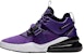 Nike Air Force 270 QS 'Ungu Court Hitam Putih' AQ1000-500