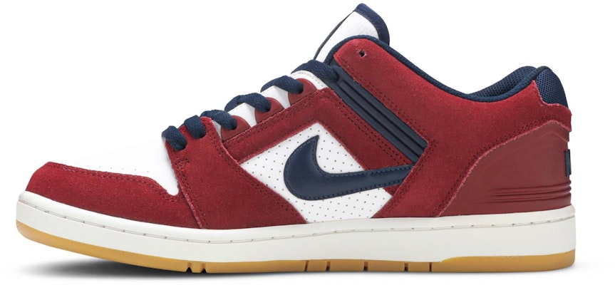 Nike Air Force 2 Low SB 'Team Red Obsidian' AO0300-600 Lookbook Nike Air Force 2 Low SB 'Team Red Obsidian' AO0300-600