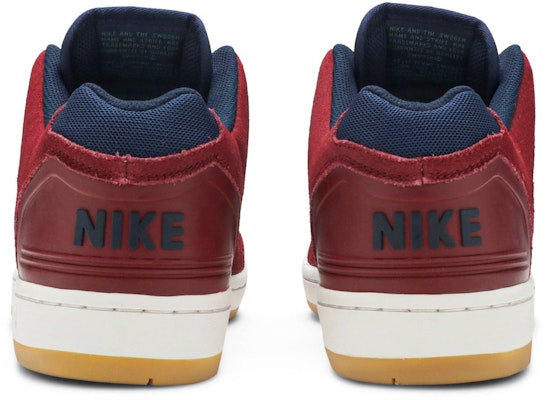 Nike Air Force 2 Low SB 'Team Red Obsidian' AO0300-600 Details for Nike Air Force 2 Low SB 'Team Red Obsidian' AO0300-600