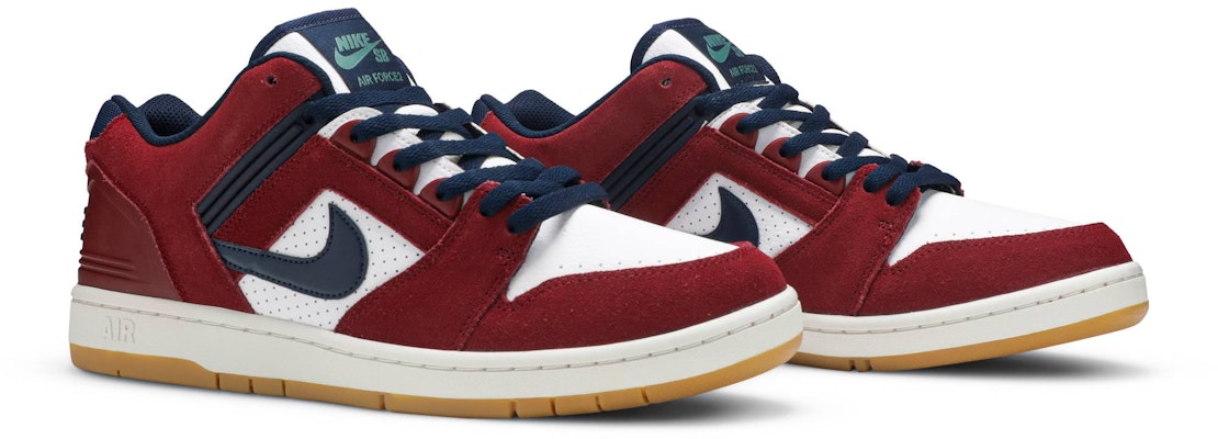 Nike Air Force 2 Low SB 'Team Red Obsidian' AO0300-600 Cheap Nike Air Force 2 Low SB 'Team Red Obsidian' AO0300-600