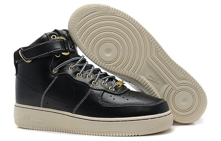 Purchase ナイキ エアフォース1 ハイ プレミアム LE "ブラック" 386161-005