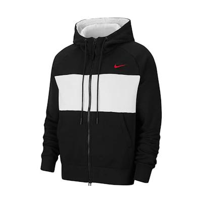 Nike Air Full-Zip Fleece Hoodie Jacket Sweatshirt Black CJ4820-011