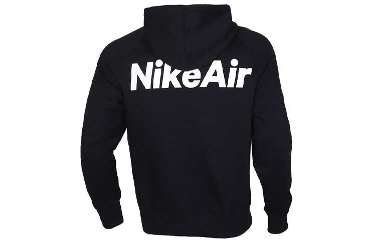 Nike Air Full-Zip Fleece Hoodie Jacket Sweatshirt Black CJ4820-011 圖 3