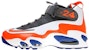 Nike Air Griffey Max 1 'Total Crimson Hyper Blue' dalam warna Oren dan Biru. 354912-103