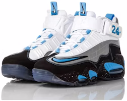 耐吉 Air Griffey Max 1 MLB 全明星 2013 舒適百搭 輕便透氣 中幫 復古籃球鞋 男女同款 黑白藍 Lookbook 耐吉 Air Griffey Max 1 MLB 全明星 2013 舒適百搭 輕便透氣 中幫 復古籃球鞋 男女同款 黑白藍