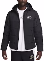 Nike Air Hooded Casual Jacket Black/White HM0198-011 Nike Air Hooded Casual Jacket Black/White HM0198-011