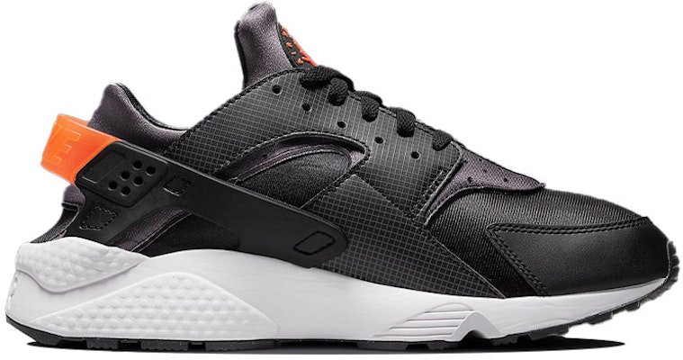 Nike Air Huarache '3D Swoosh Hitam Oranye' DR0152-001 Order Nike Air Huarache '3D Swoosh Hitam Oranye' DR0152-001