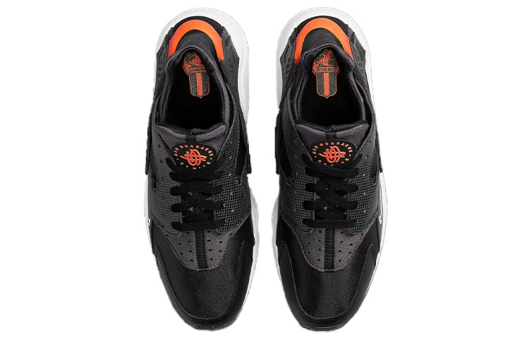 Shop Nike Air Huarache '3D Swoosh Hitam Oranye' DR0152-001