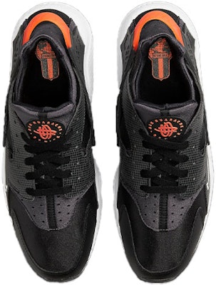 Nike Air Huarache '3D Swoosh Hitam Oranye' DR0152-001 Shop Nike Air Huarache '3D Swoosh Hitam Oranye' DR0152-001
