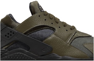 Nike Air Huarache 'Cargo Khaki Hitam' DZ4506-300 Order Nike Air Huarache 'Cargo Khaki Hitam' DZ4506-300