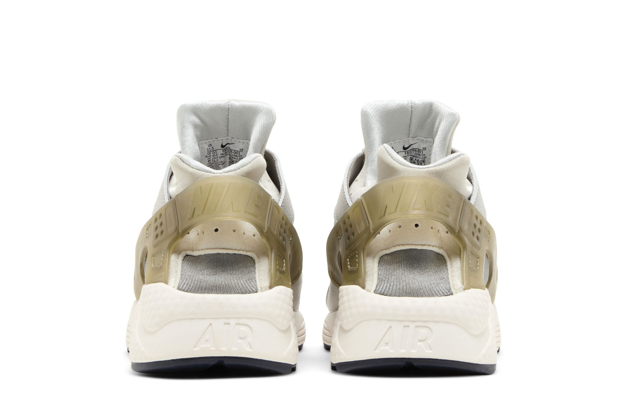 Details for Nike Air Huarache 'Flat Pewter' FB3259-001