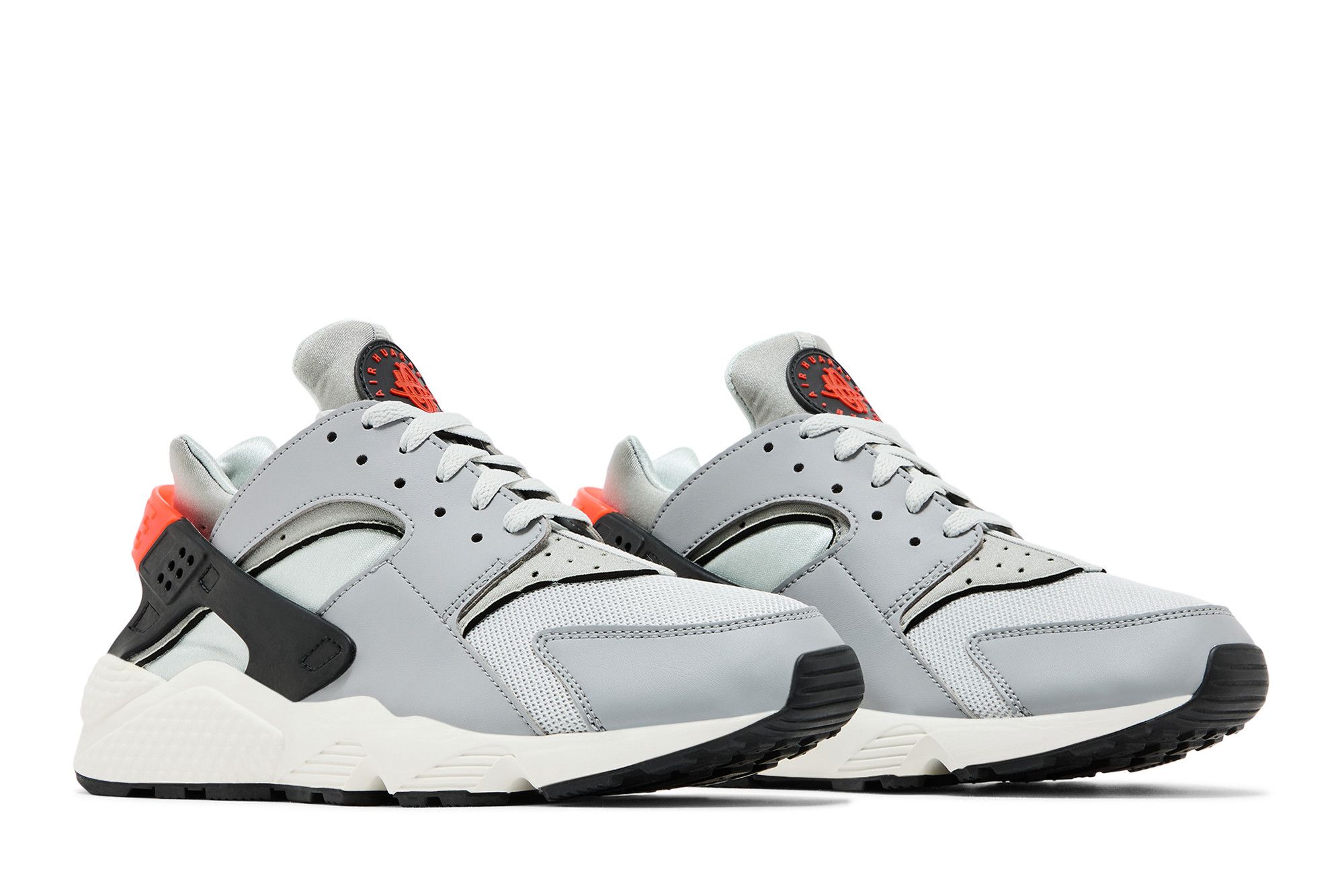 Cheap Nike Air Huarache 'Abu-abu Oranye' DR8606-001