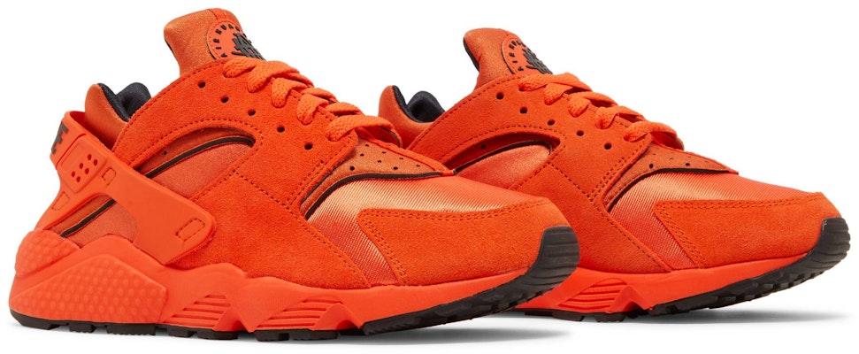 Nike huarache sales orange and black