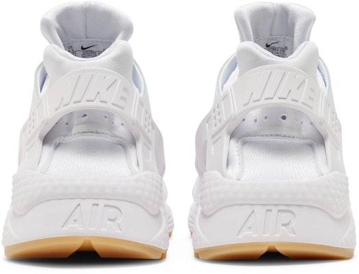 Air huarache top white gum