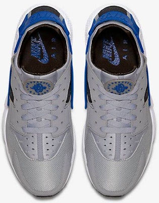 Nike Air Huarache 'Wolf Grey Game Royal' Abu-Abu Biru Terbaru 318429-036 Order Nike Air Huarache 'Wolf Grey Game Royal' Abu-Abu Biru Terbaru 318429-036
