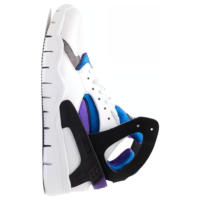 Lookbook Nike Air Huarache Bball 2012 減震耐磨 中筒 復古籃球鞋 男款 黑白藍