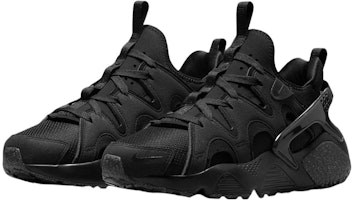 Lookbook Nike Air Huarache Craft “Triple Black” 復古休閒 減震防滑耐磨 低幫 跑步鞋 黑色