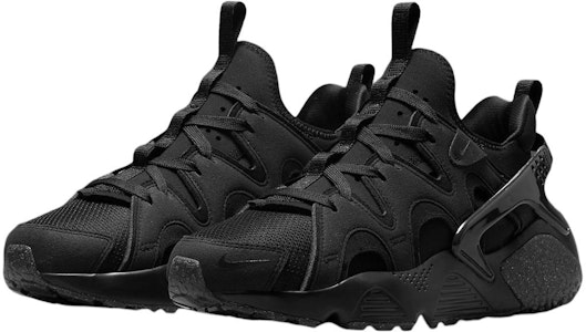 Nike Air Huarache Craft “Triple Black” 復古休閒 減震防滑耐磨 低幫 跑步鞋 黑色 Lookbook Nike Air Huarache Craft “Triple Black” 復古休閒 減震防滑耐磨 低幫 跑步鞋 黑色