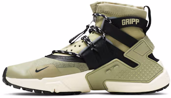 Lookbook Nike Huarache Gripp 潮流 拼接 高筒 跑步鞋 男款 黑綠