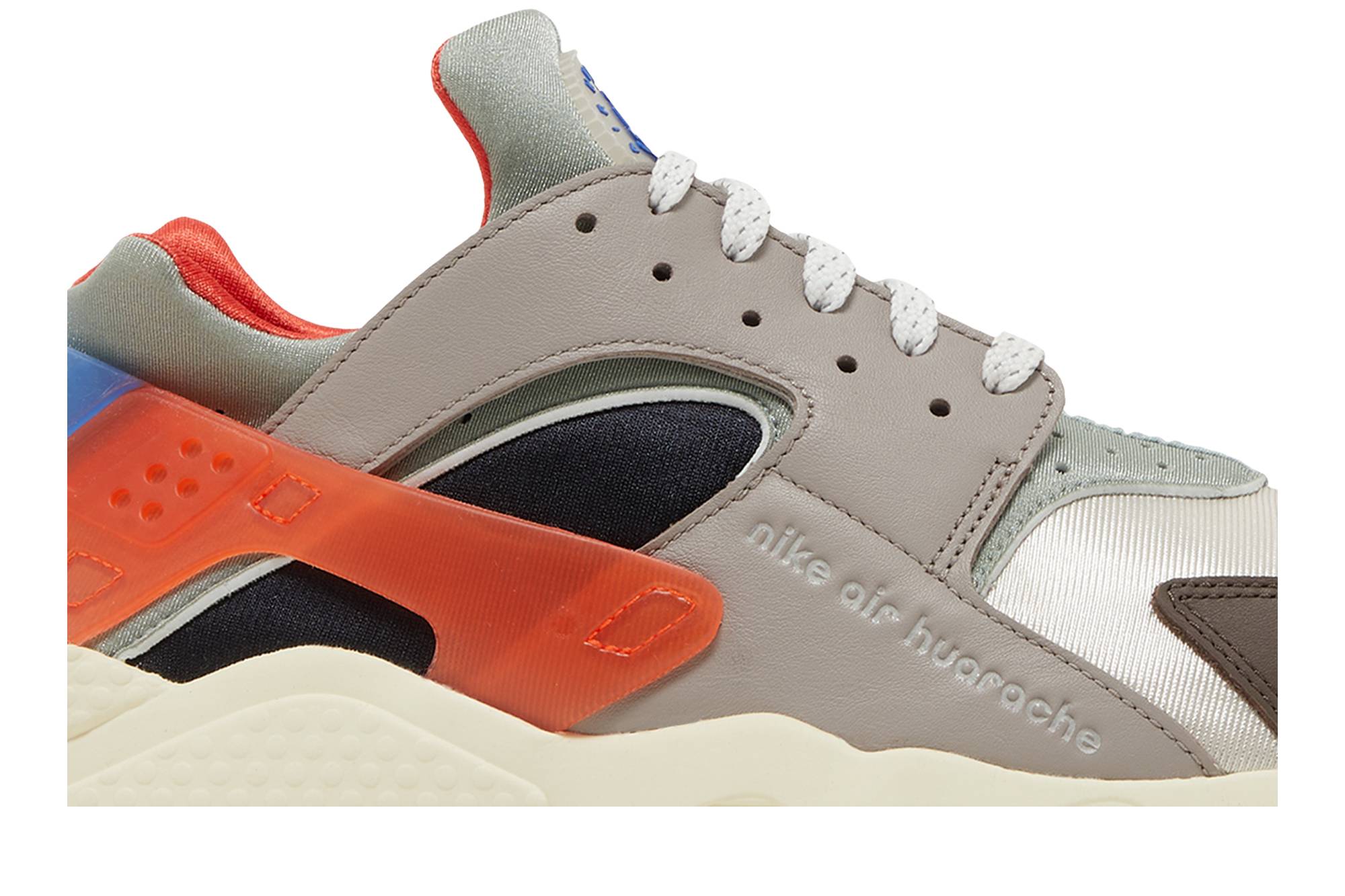 Order Nike Air Huarache Premium 'Enigma Stone/Dusty Sage/Hitam/Racer Blue' DV0781-001