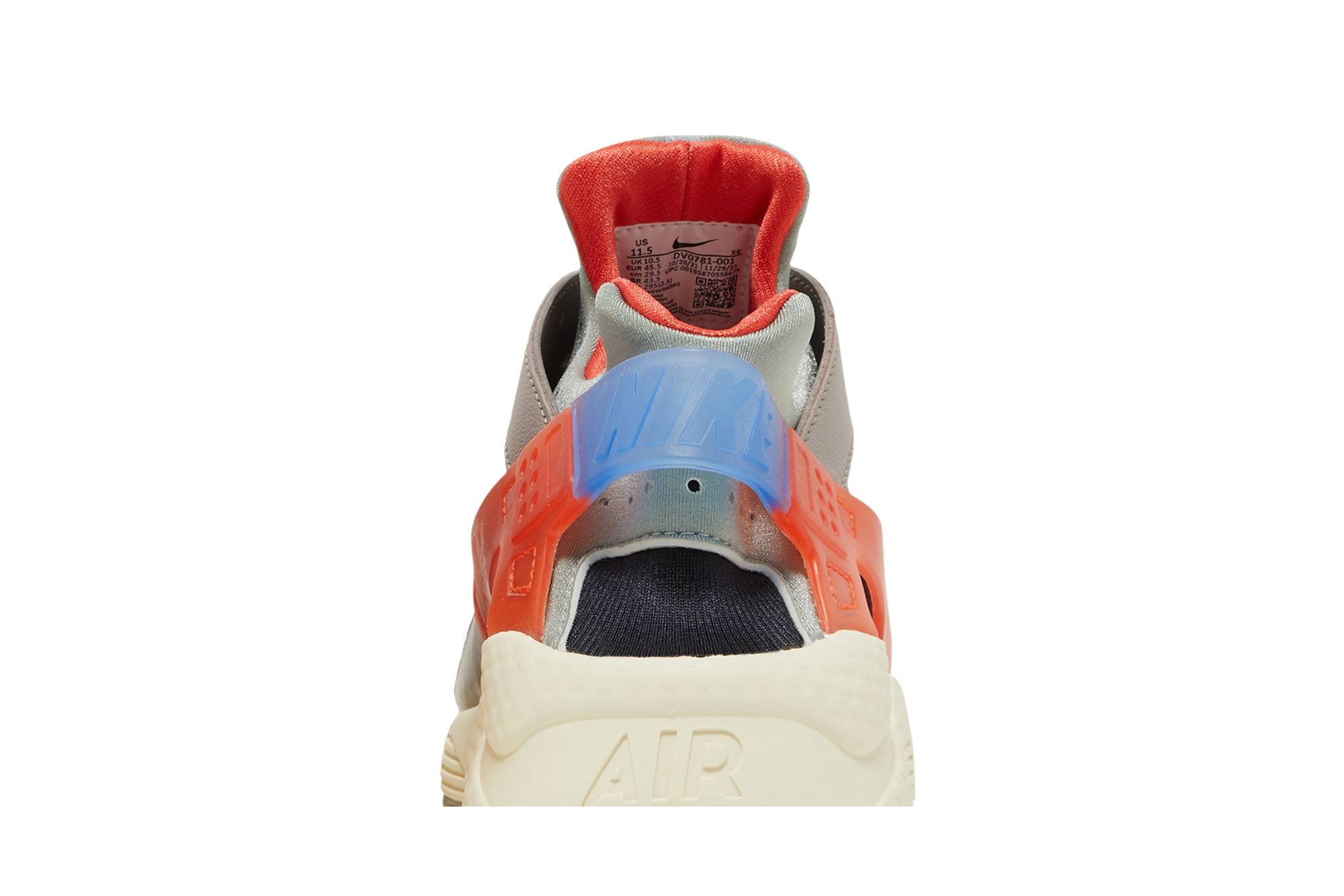 Sizing Nike Air Huarache Premium 'Enigma Stone/Dusty Sage/Hitam/Racer Blue' DV0781-001