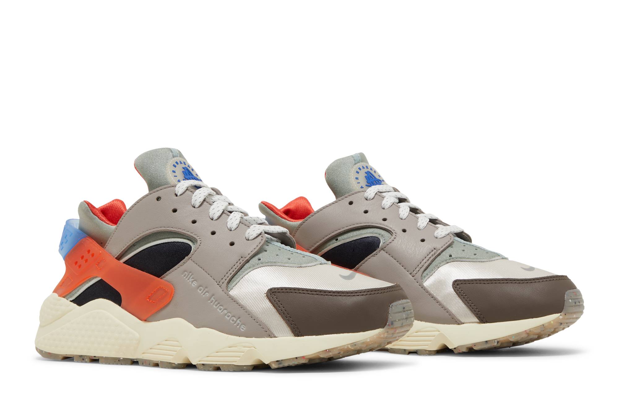 Cheap Nike Air Huarache Premium 'Enigma Stone/Dusty Sage/Hitam/Racer Blue' DV0781-001