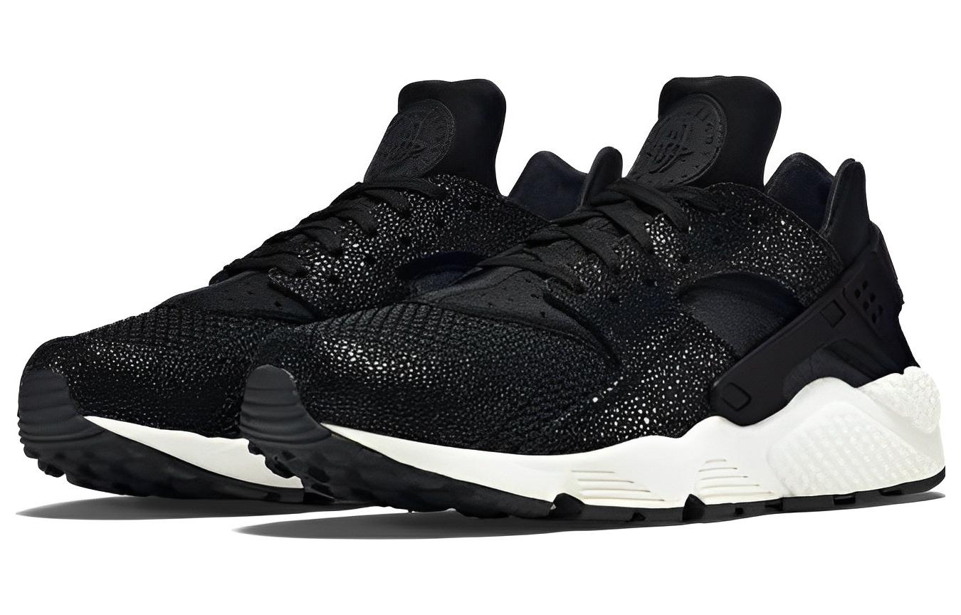 Lookbook Nike Air Huarache Run 防滑耐磨 低筒 跑步鞋 黑白