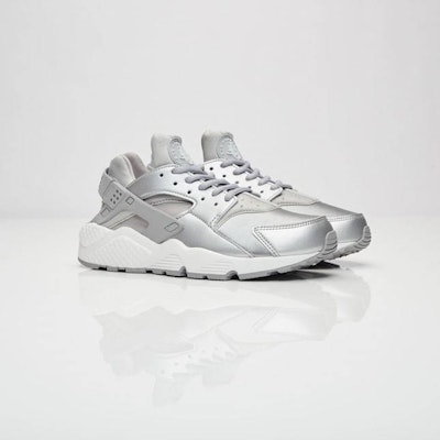 Nike air huarache best sale silver