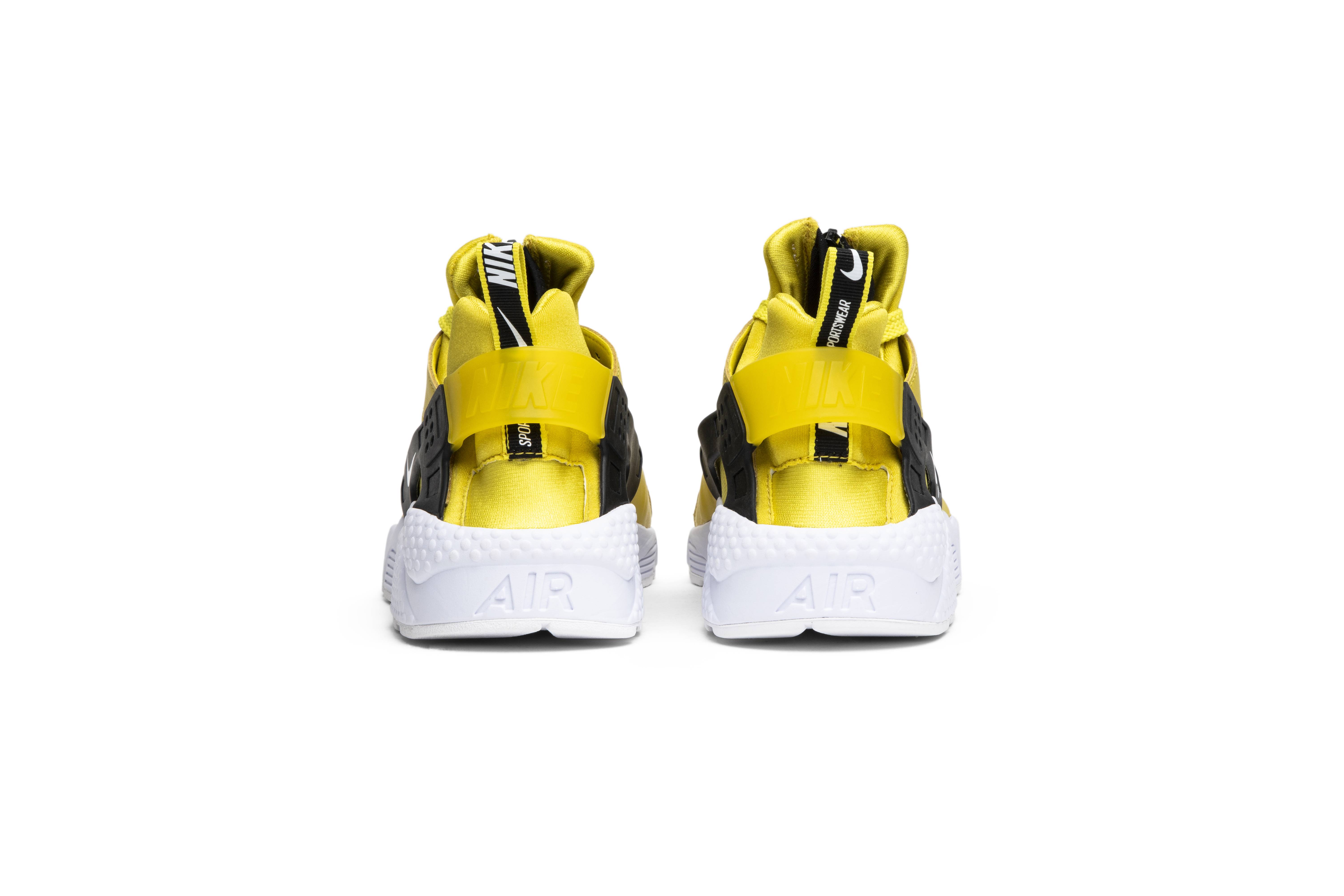 Details for Nike Air Huarache Run Zip Citron Cerah BQ6164-700