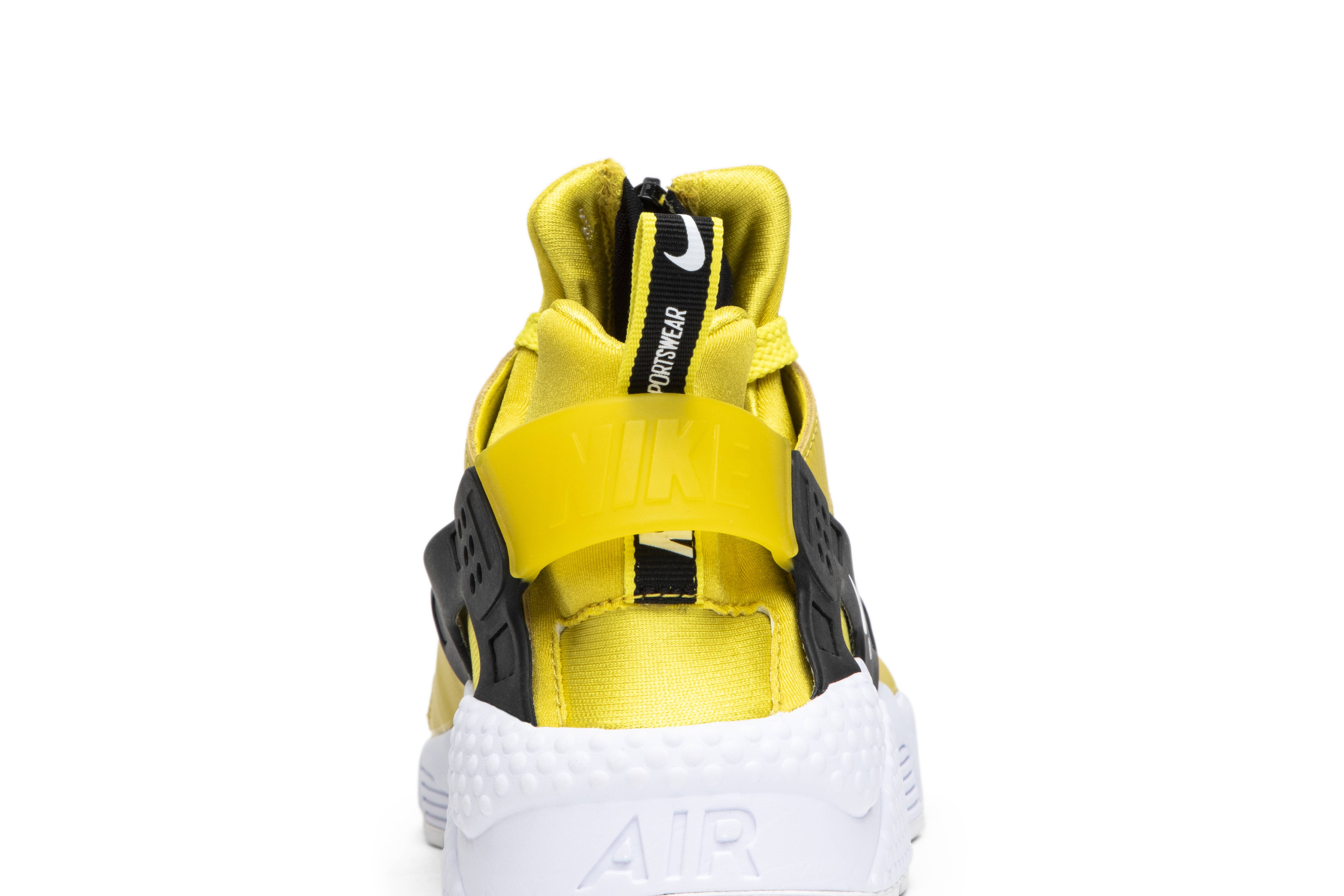 Buy Nike Air Huarache Run Zip Bright Citron BQ6164 700 Novelship