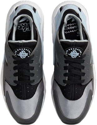 Nike Air Huarache Swoosh! 'Hitam Abu-Asap Terang' DD1068-008 Shop Nike Air Huarache Swoosh! 'Hitam Abu-Asap Terang' DD1068-008