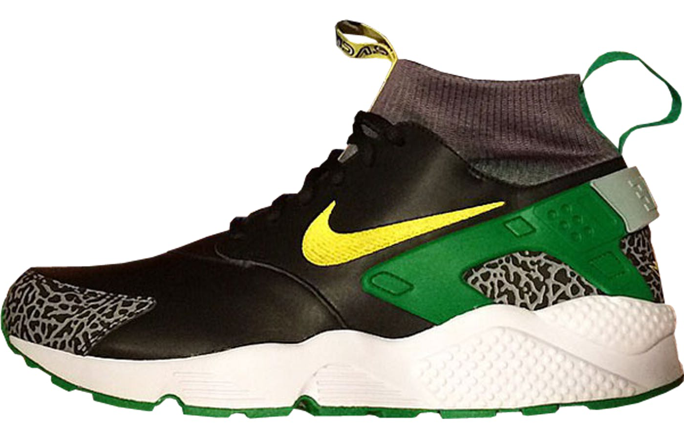 Nike Air Huarache Tinker Hatfield Signed 'Oregon Duckrache'