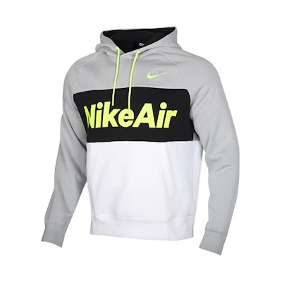 Nike Air Light Smoke Grey Pullover Hoodie Casual Sportswear CJ4825-077