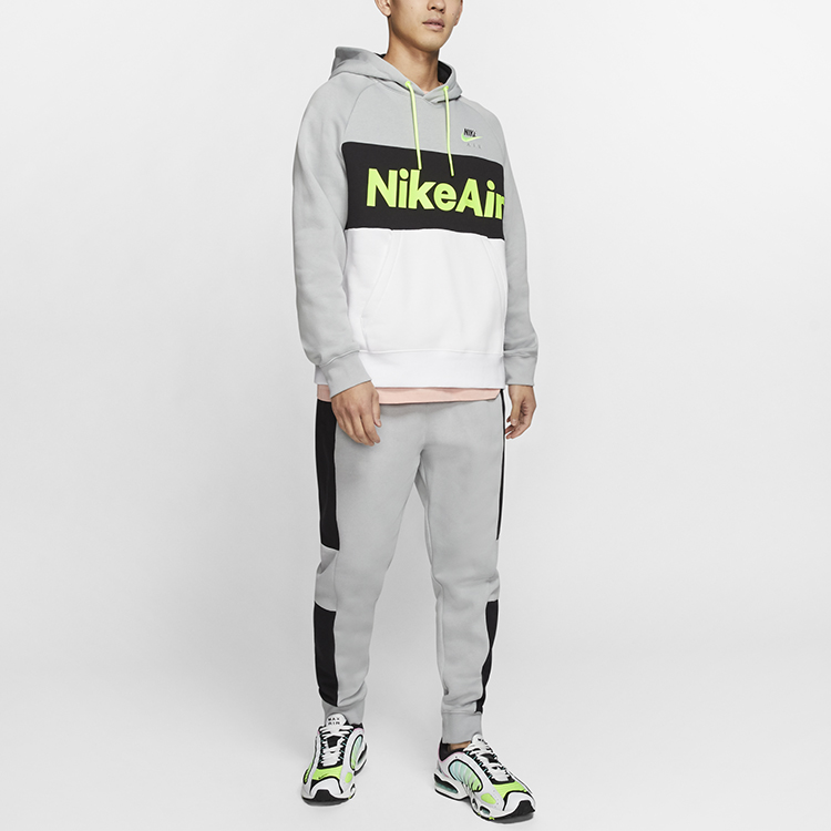 Nike Air Light Smoke Grey Pullover Hoodie Casual Sportswear CJ4825-077 圖 3