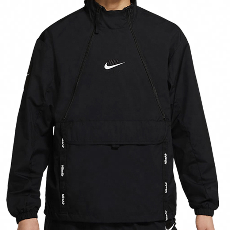 Nike Air Lightweight Logo Print Jacket Spring Black CU4119-010 圖 5