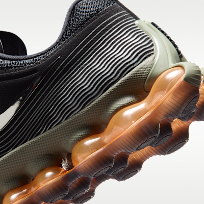 Cheap Nike Air Liquid Max 黑色/淺軍綠/純白金/金屬銀 IQ7635-002