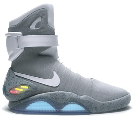 Nike Air MAG 回到未來 高幫 復古 籃球鞋 男款 白 2016年版 Order Nike Air MAG 回到未來 高幫 復古 籃球鞋 男款 白 2016年版
