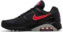 Lookbook Nike Air Max 180 'Hitam Pink Blast' AQ9974-001