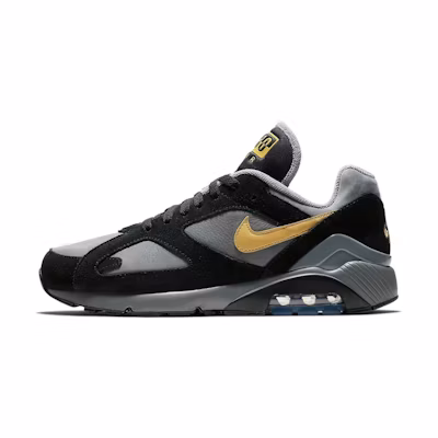 Nike Air Max 180 'Cool Grey Black Wheat Gold'