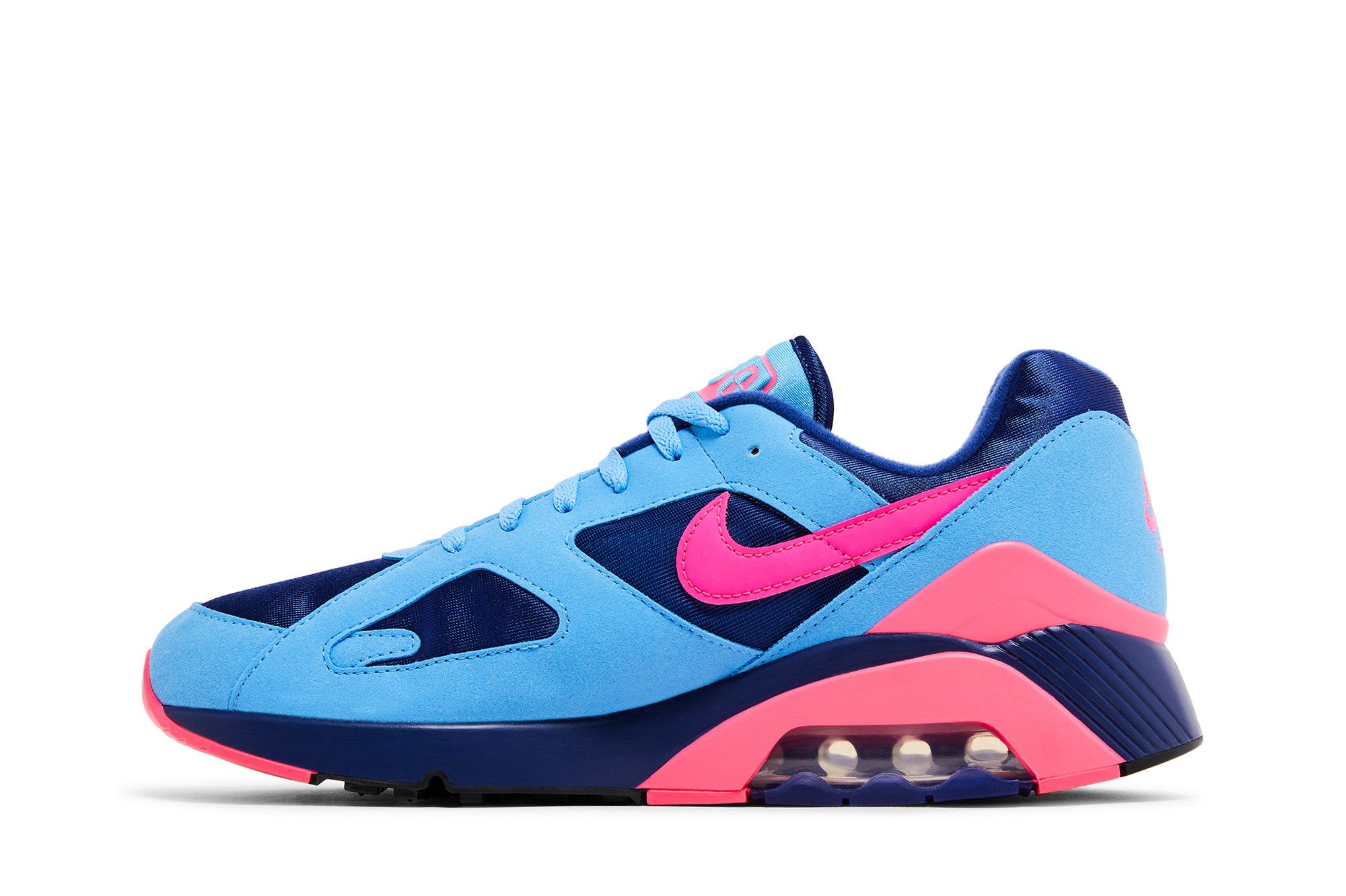 Shop Nike Air Max 180 ''Universiteitsblauw Hyper Roze'' HQ1706-401