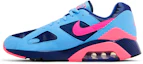 Shop Nike Air Max 180 ''Universiteitsblauw Hyper Roze'' HQ1706-401