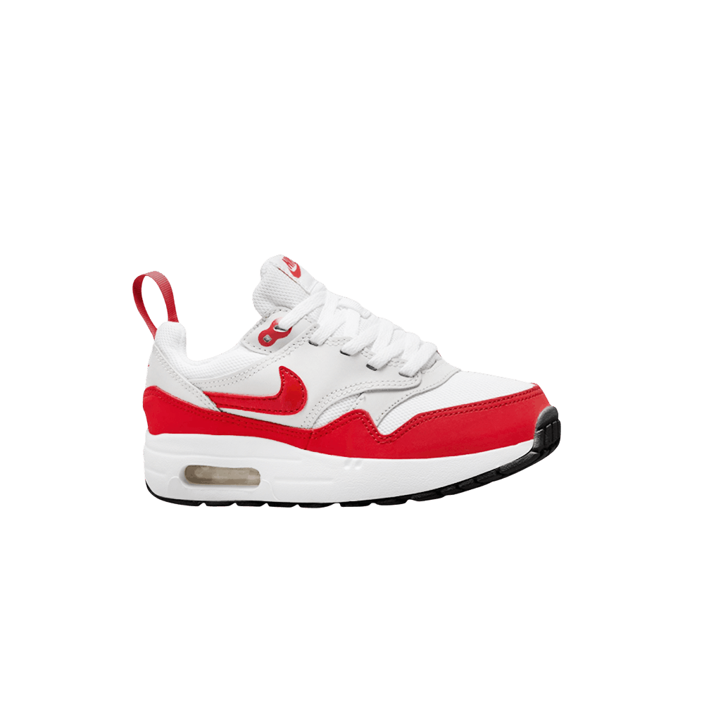 Nike air max 1 rood wit discount