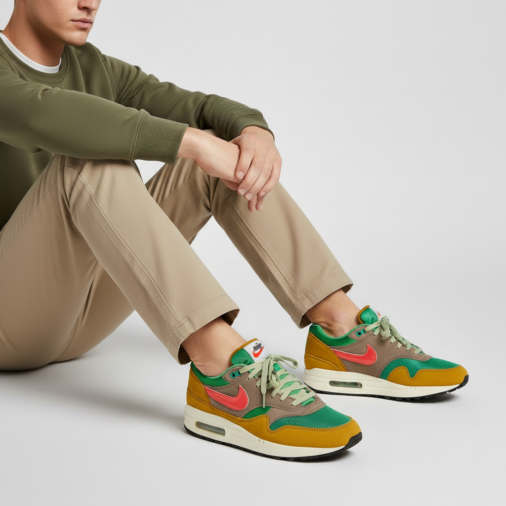 Lookbook Nike Air Max 1 '86 OG 'Big Bubble - Powerwall' Leluhur HF0551-300